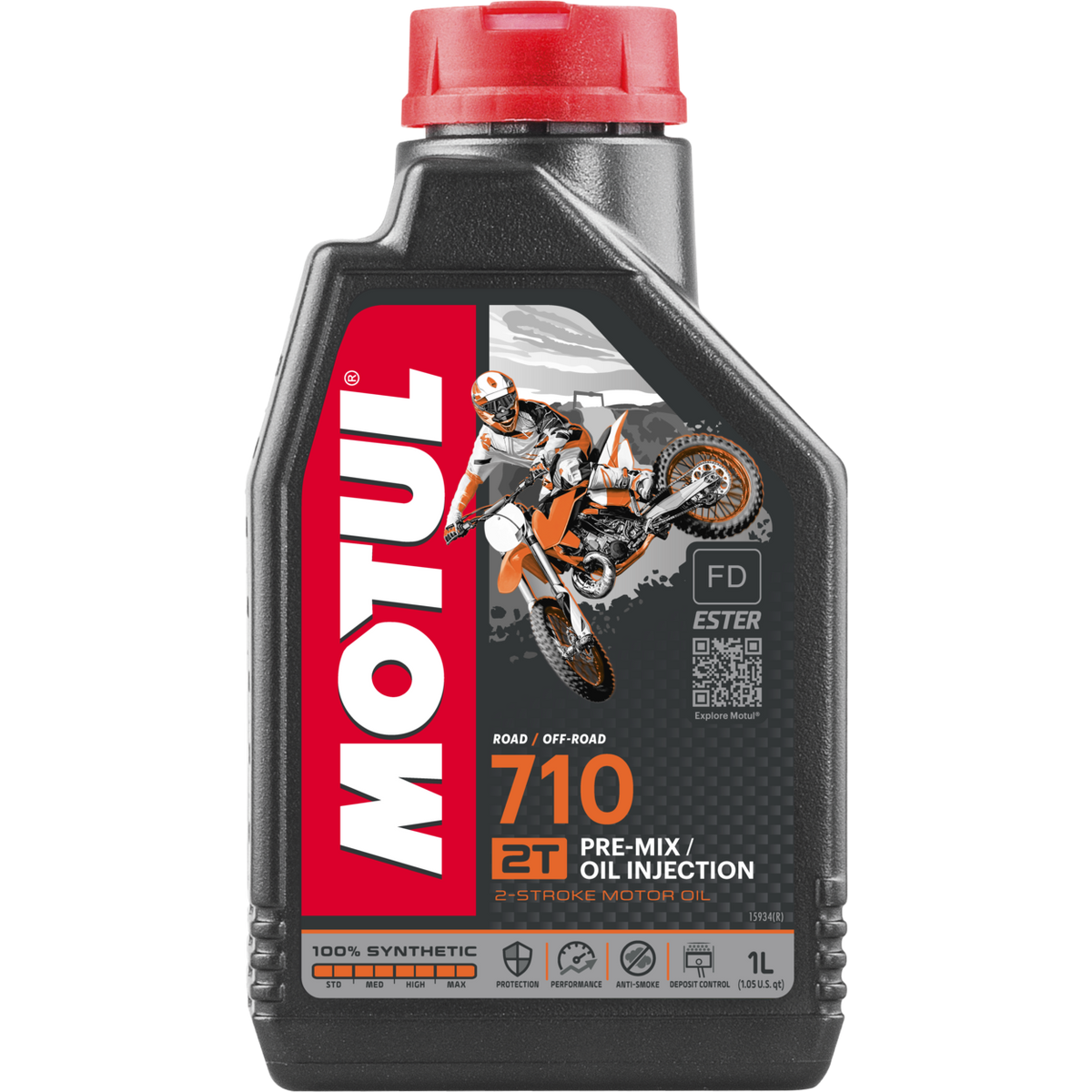 Motul 710 2T — Full Synthetic 2-Stroke Oil