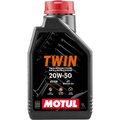 Motul TWIN 20W-50 — Synthetic V-Twin Motorcycle Oil (1qt. (.95 L))