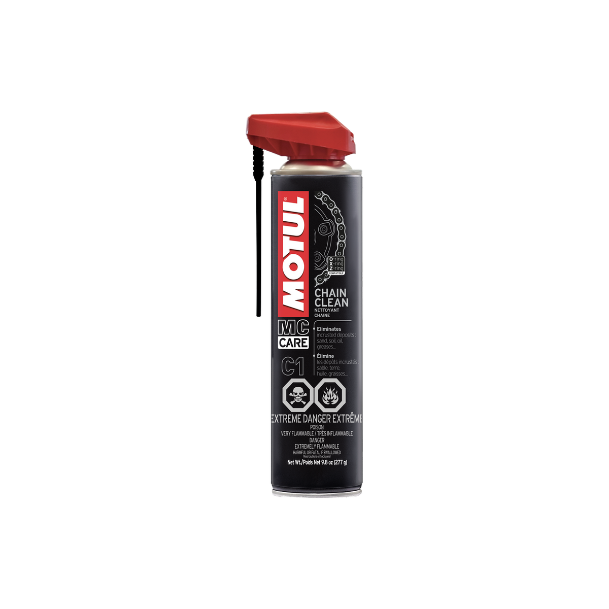 Motul C1 Chain Clean — Motorcycle Chain Cleaner (9.8 oz)