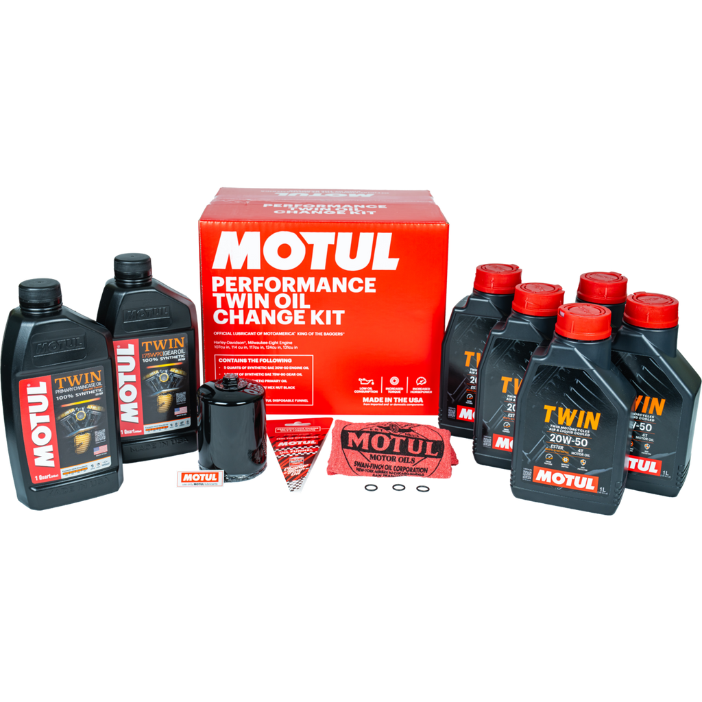 Motul TWIN Oil Change Kit — Harley Milwaukee-Eight