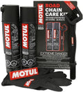 Motul Chain Care Kit Road — C1 Cleaner + C2 Lube + Brush