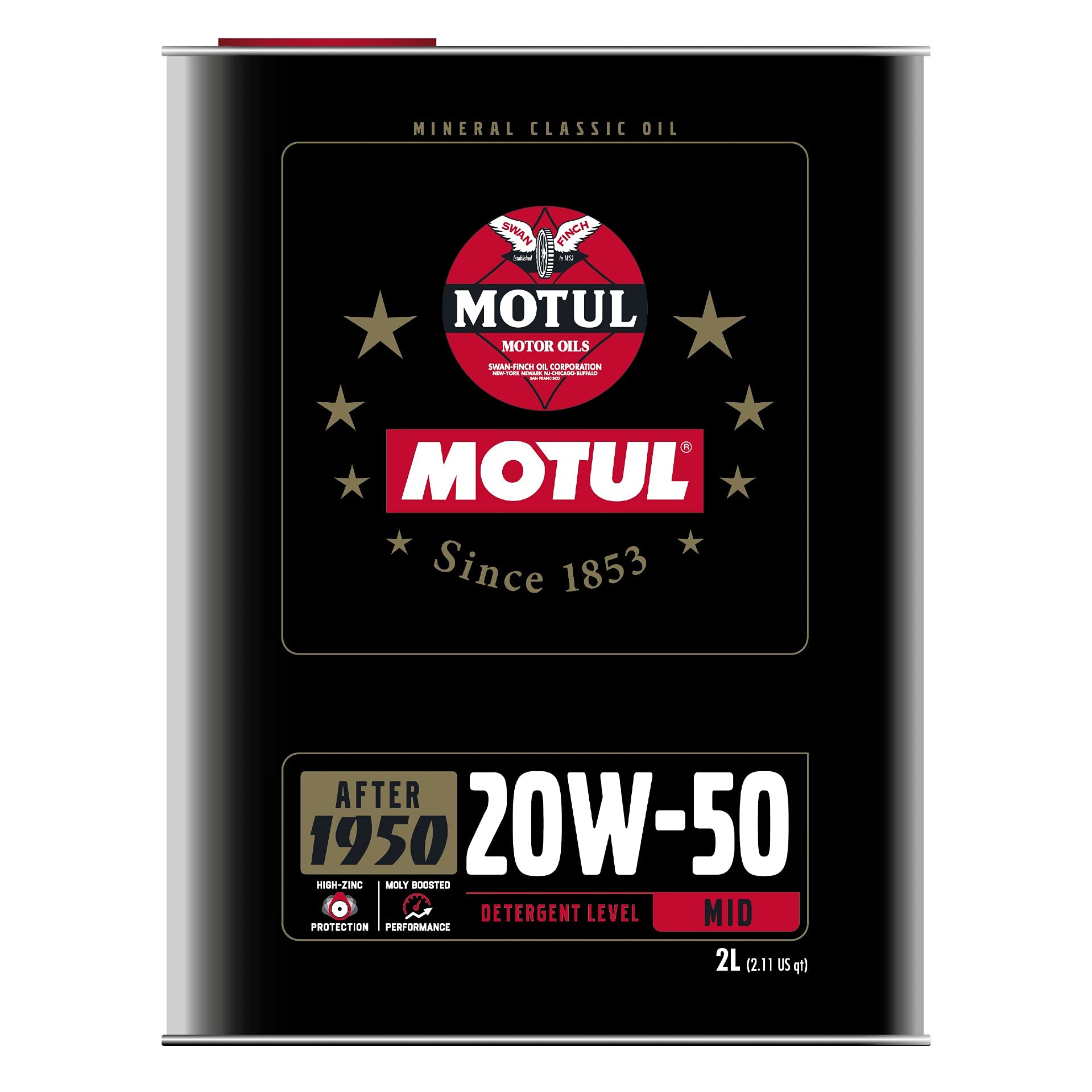 Motul Classic Performance 20W50 — 2L (2.1qt)