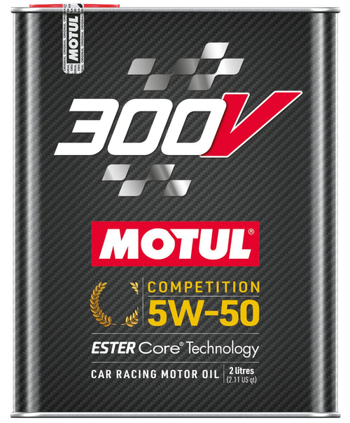 Motul 300V Competition 10W-40 — 2L (2.1qt)