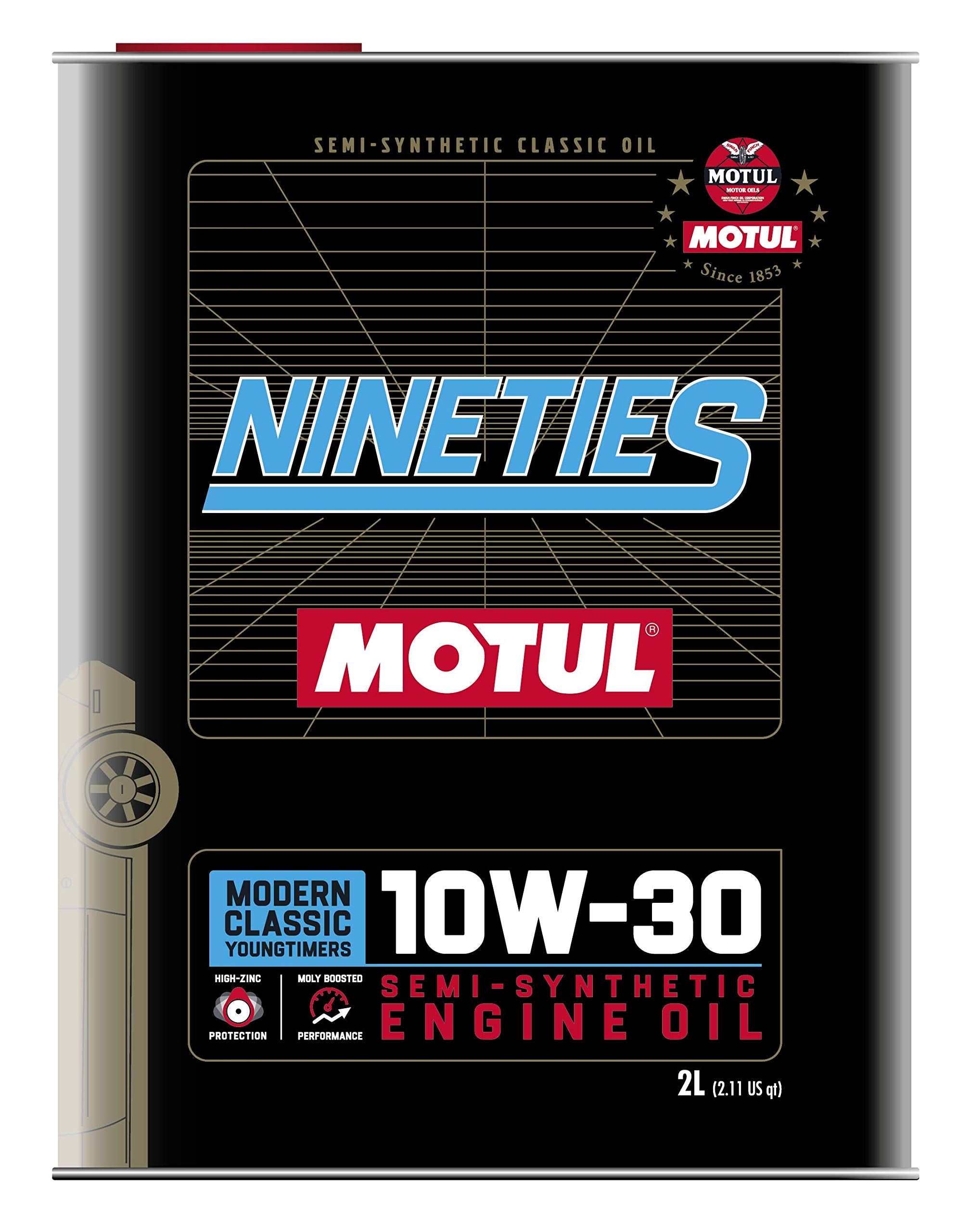 Motul Classic Nineties 10W30 — 2L (2.1qt)
