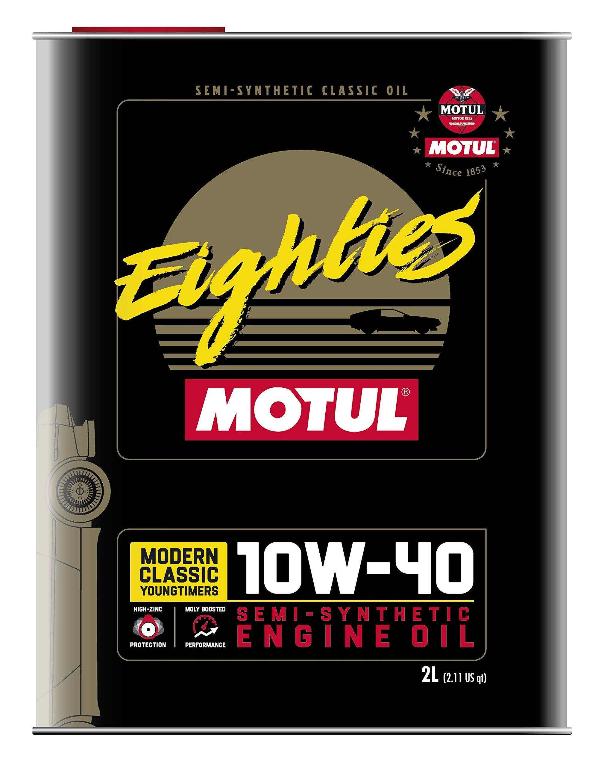 Motul Classic Eighties 10W40 — 2L (2.1qt)