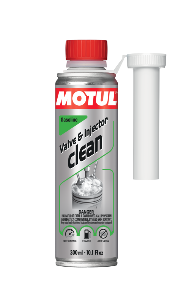 Motul Valve & Injector Clean — Curative Fuel Additive (300ml (10.1 fl.oz.))