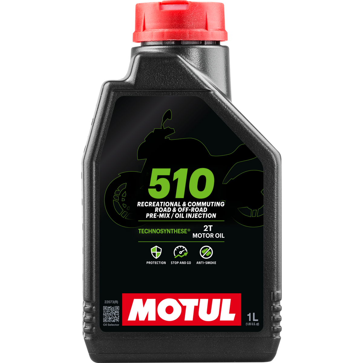 Motul 510 2T — Semi-Synthetic 2-Stroke Oil