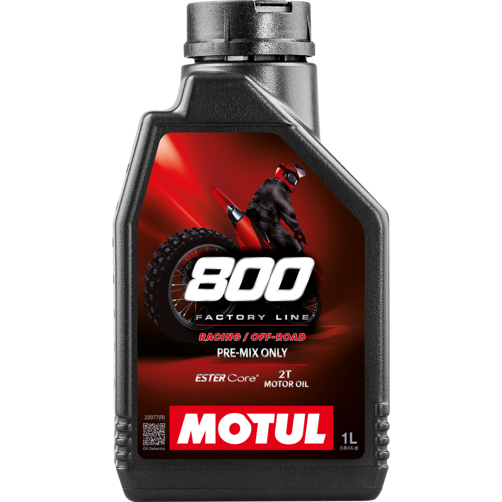 Motul 800 2T Factory Line Off Road — Premix Racing Oil