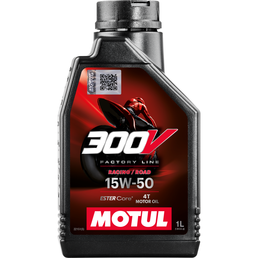 Motul 300V Factory Line Road Racing 15W-50 — Ester Core Racing Oil
