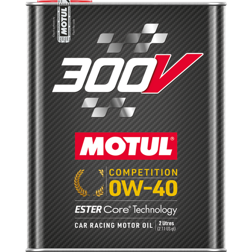 Motul 300V Competition 0W-40 — Racing Car Oil (2L (2.1qt))