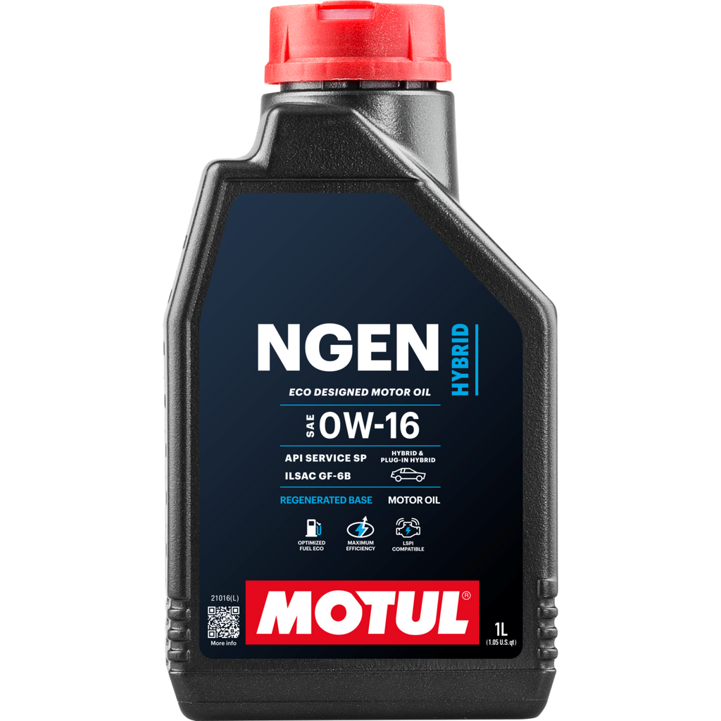 Motul NGEN Hybrid 0W-16 — Hybrid Engine Oil