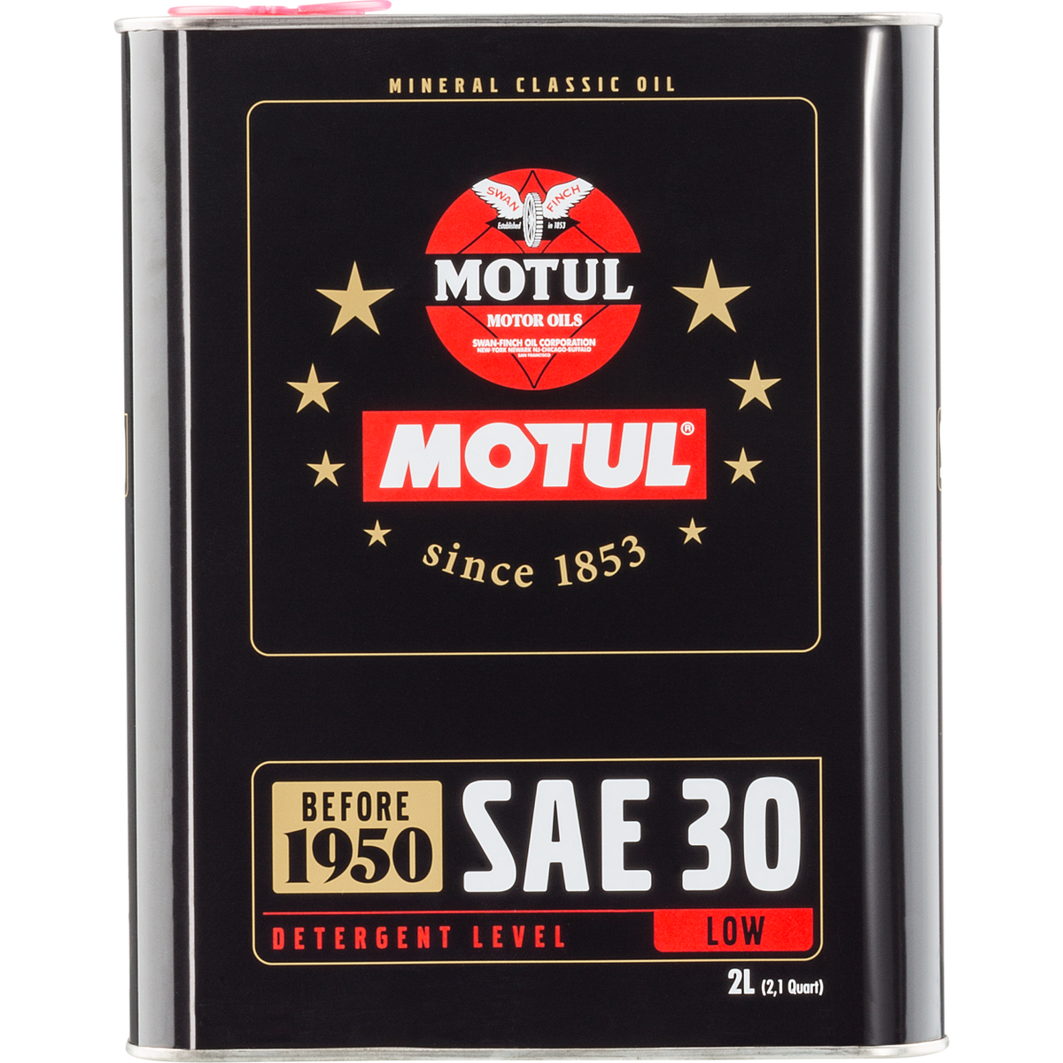 Motul Classic SAE 30 — Vintage Monograde Oil (2L (2.1qt))