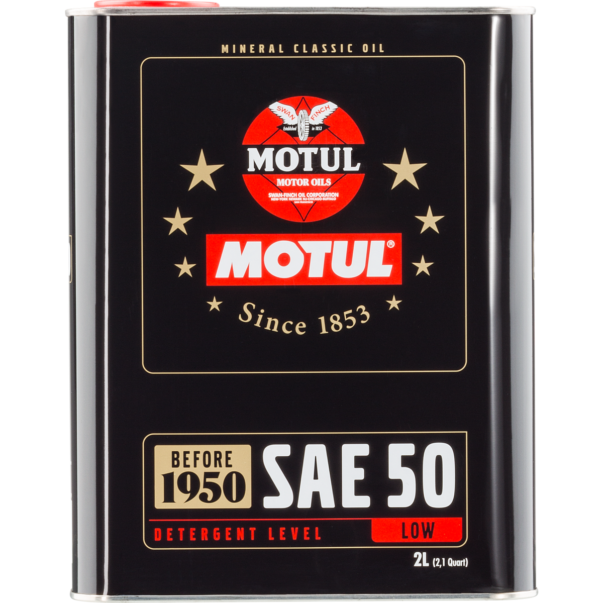 Motul Classic SAE 50 — Vintage Monograde Oil (2L (2.1qt))