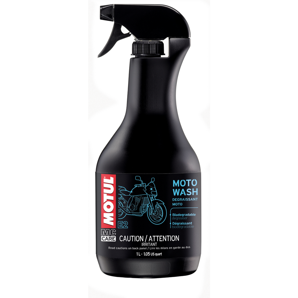 Motul E2 Moto Wash — Motorcycle Cleaner & Degreaser (1L (1.05 qt.))