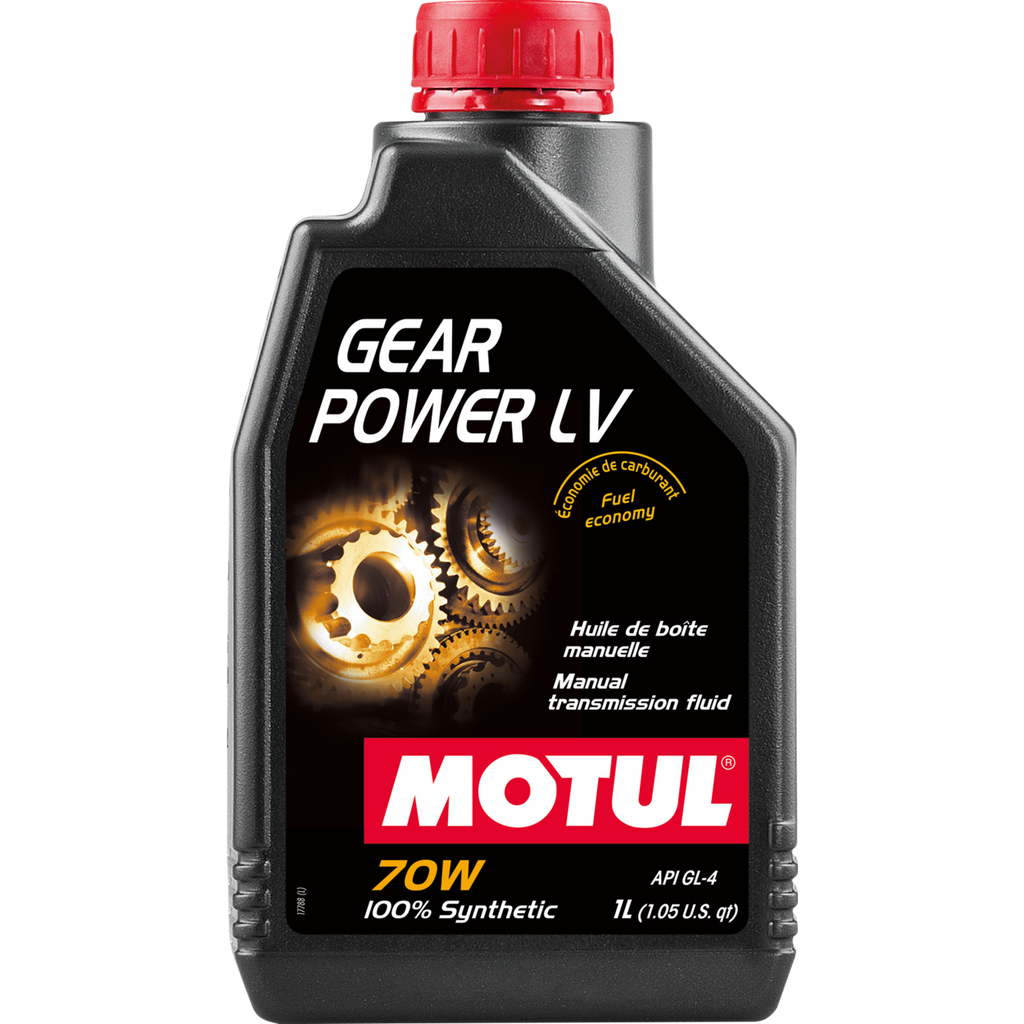 Motul Gear Power LV 70W — Manual Transmission Oil (1L (1.05 qt.))